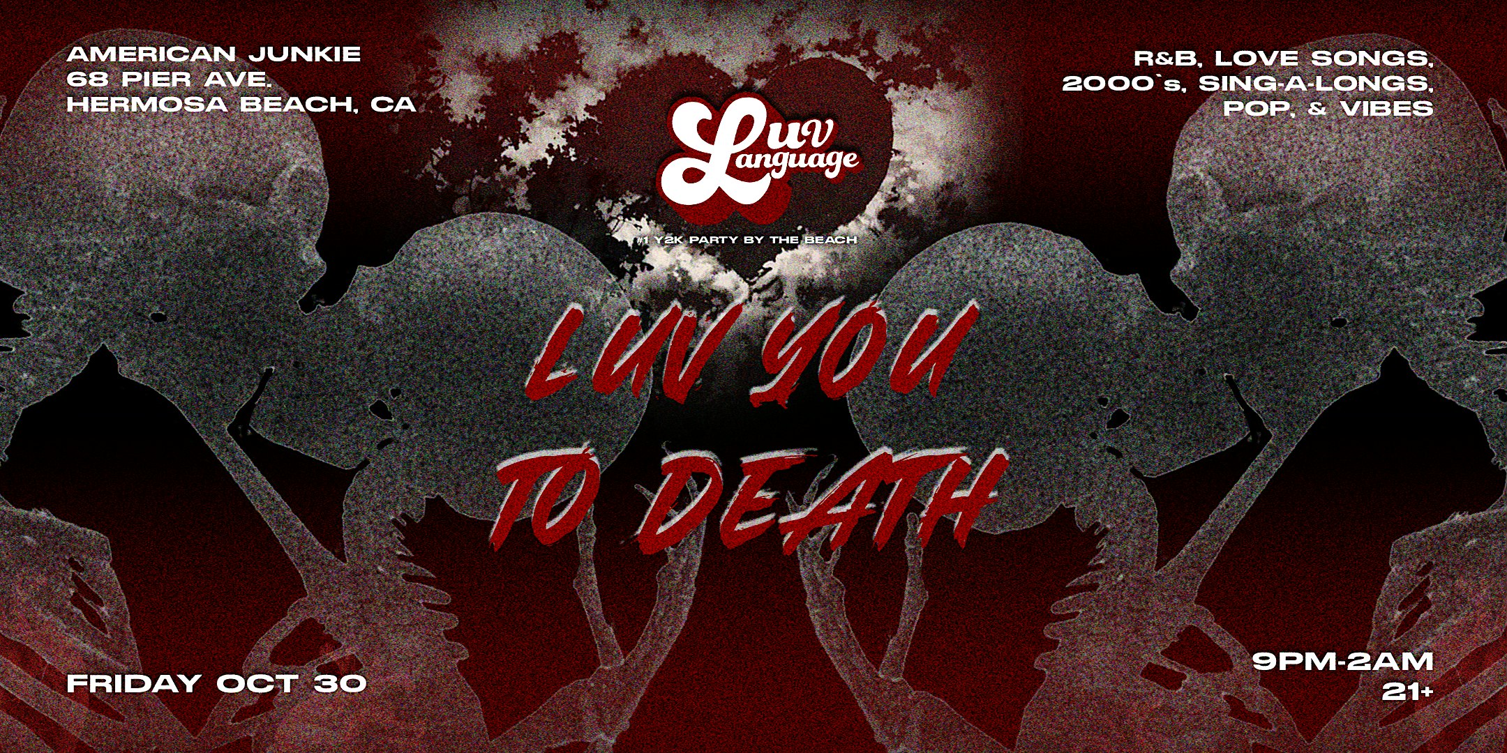 Luv You To Death: A Halloween Party by the Beach!