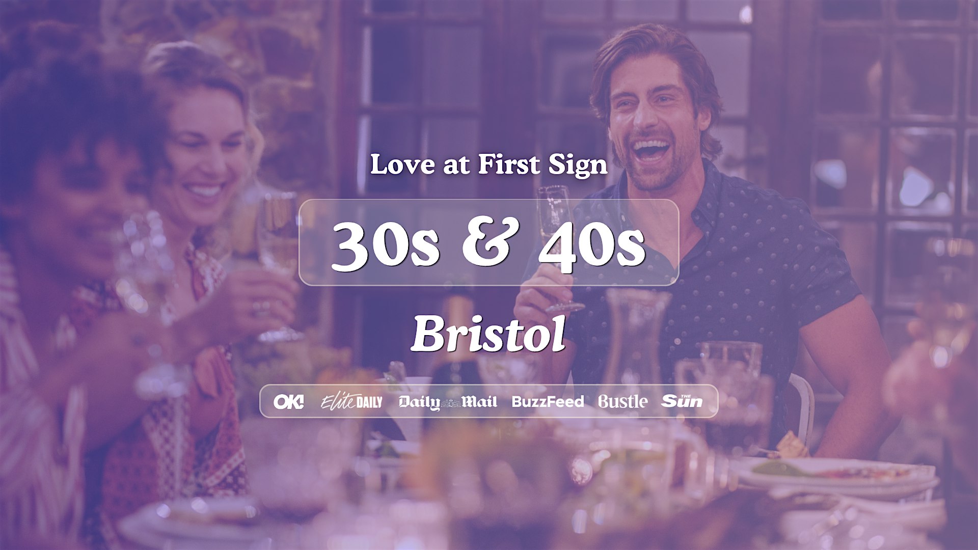 Bristol Singles Night, 30s & 40s | Bootlegger | Love at First Sign