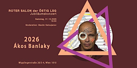 Jubiläumskonzert Ákos Bánlaky 31.10.2026
