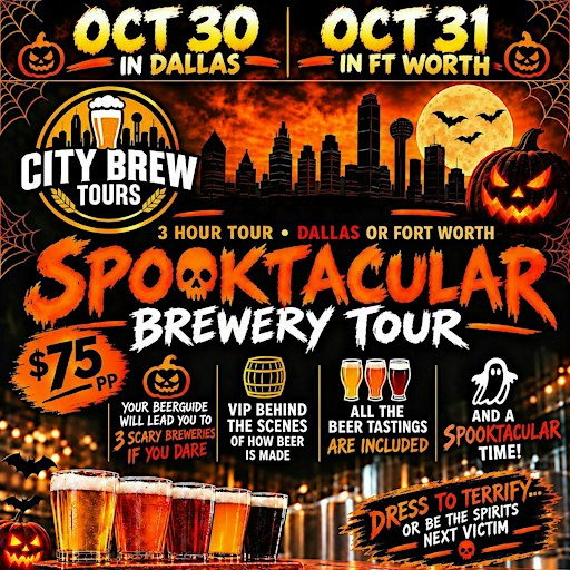 Dallas Brewery Tour with CityBrewTours DFW