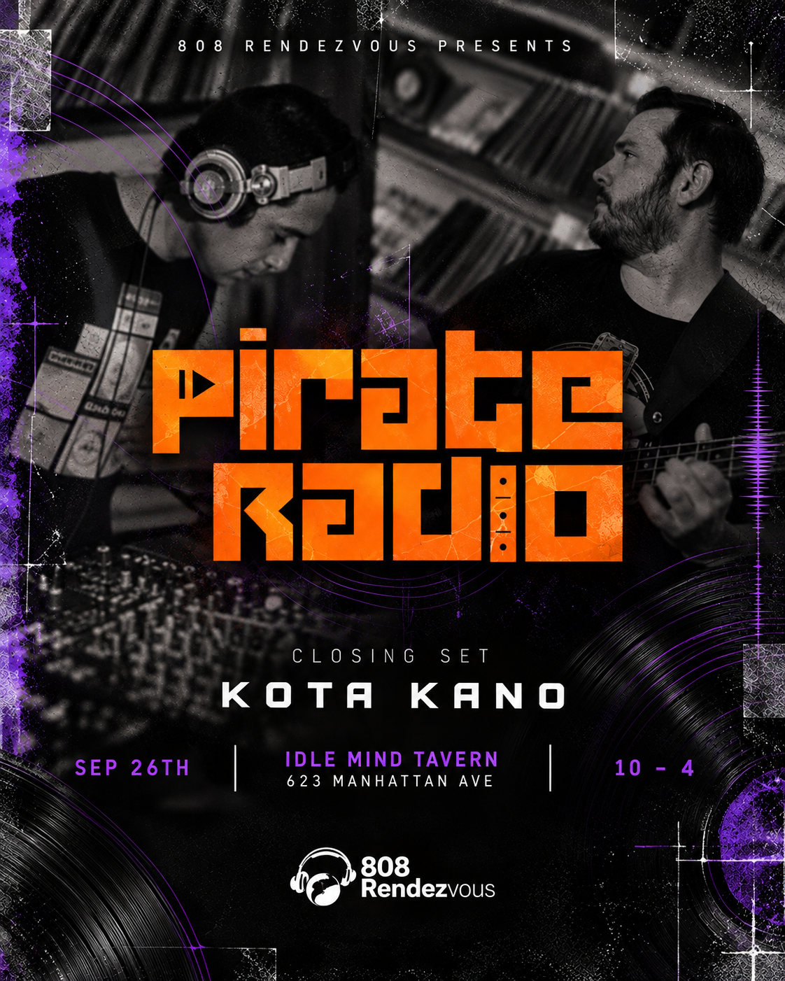808 Rendezvous presents: Pirate Radio, Kota Lano
