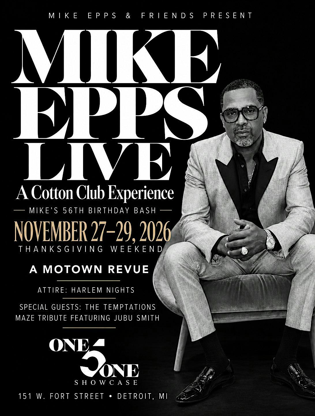 MIKE EPPS LIVE | A Cotton Club Experience