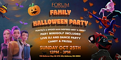 FAMILY HALLOWEEN PARTY @ FORUM SOCIAL HOUSE