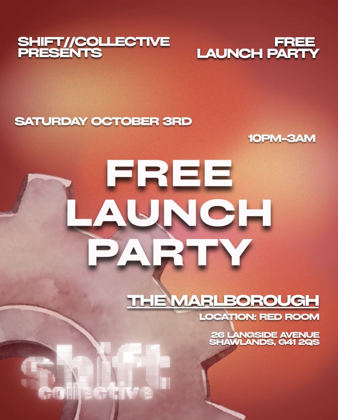 SHIFT COLLECTIVE // FREE LAUNCH PARTY