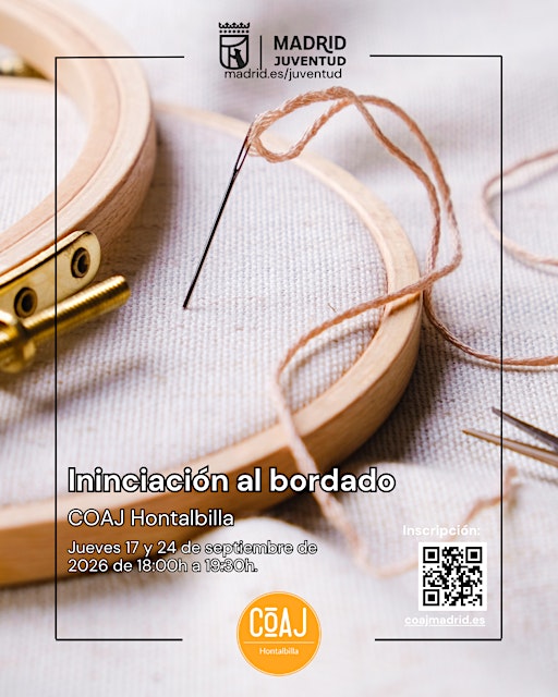 INICIACIÓN AL BORDADO