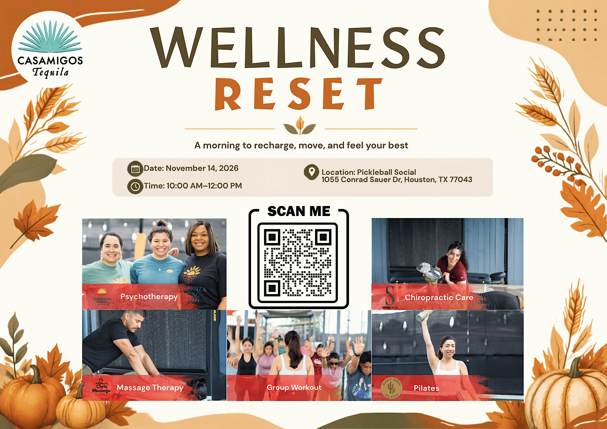 Wellness Pop Up Event