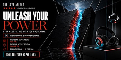 Unleash Your Power - 9D Breathwork & Sound Experience