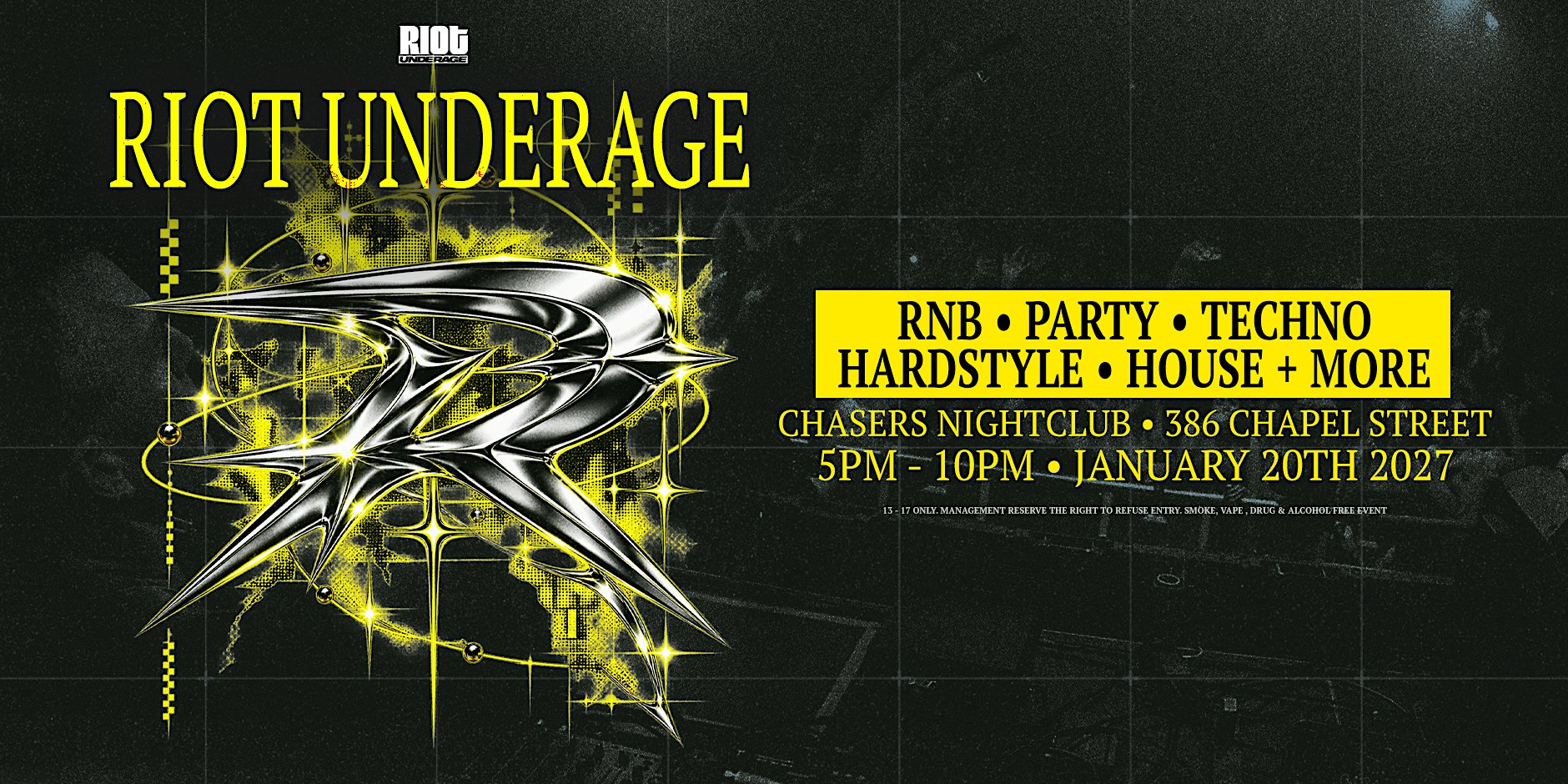 Riot Underage • January 20th 2027