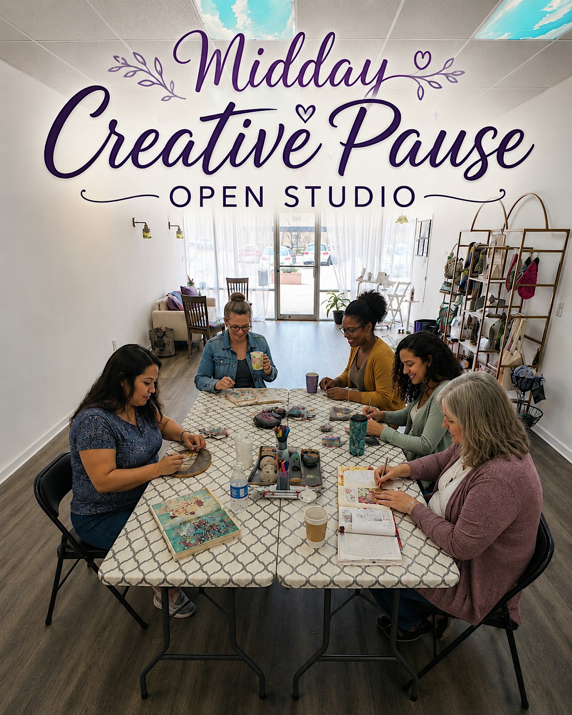 Midday Creative Pause: Open Studio