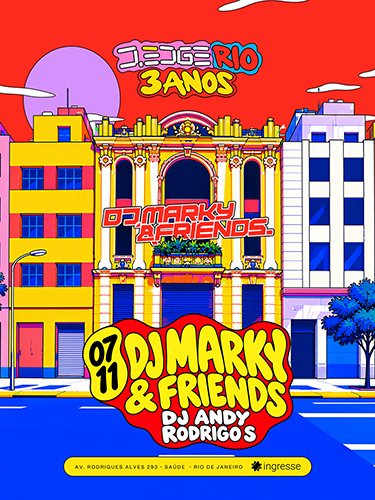 D-Edge Rio apresenta DJ MARKY & FRIENDS
