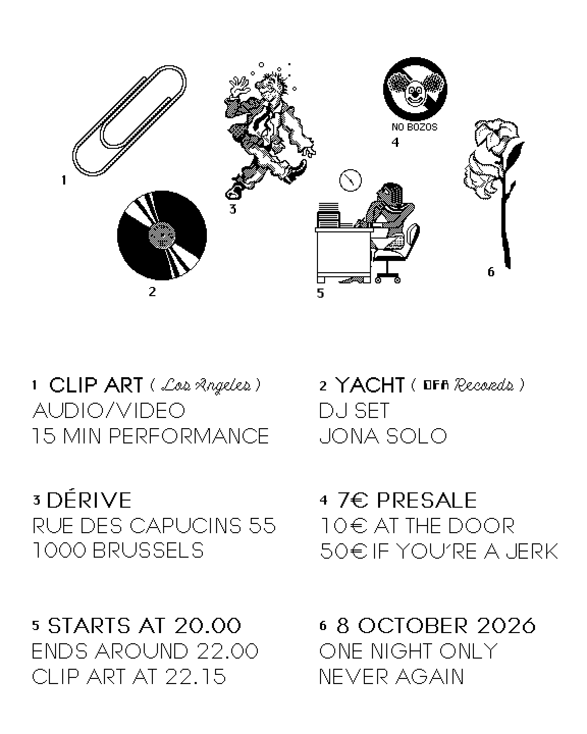 YACHT (DJ set) + Clip Art (live)