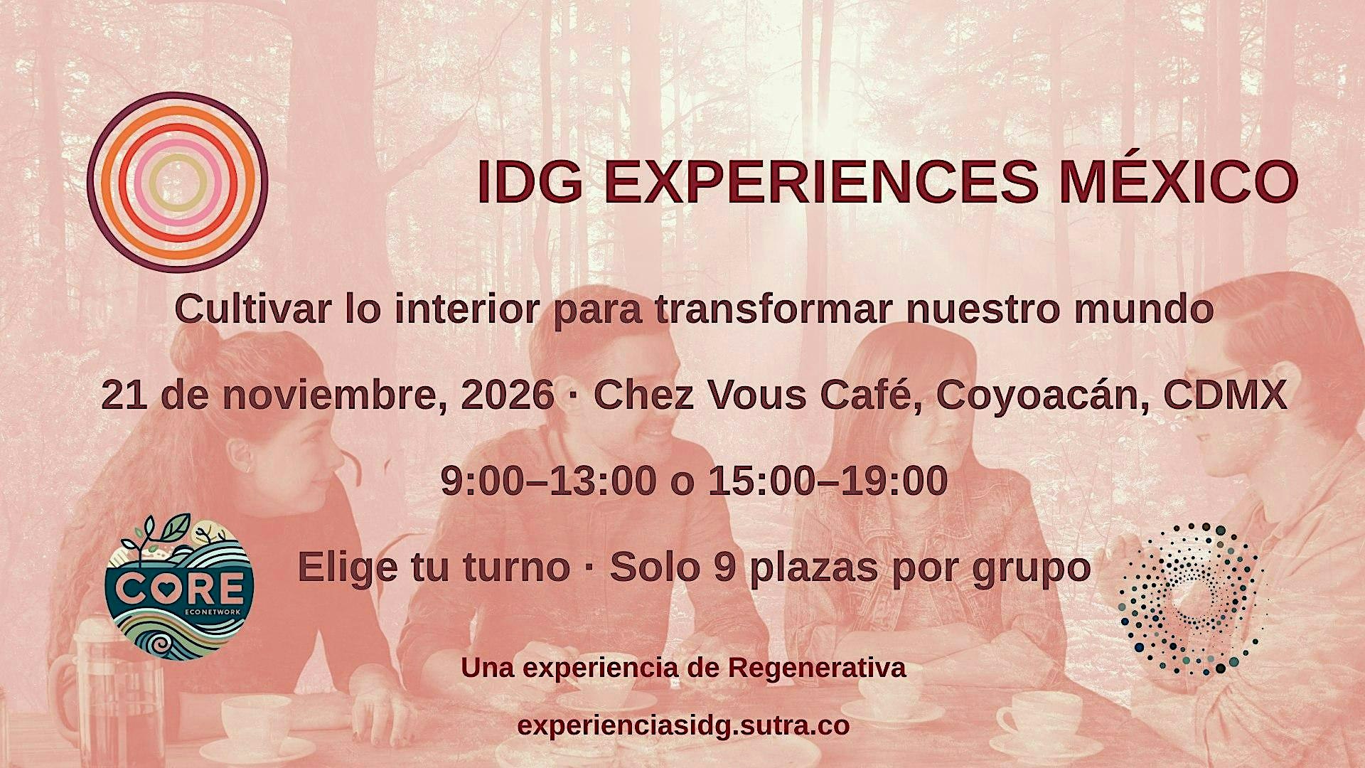 IDG Experiences: desarrollo interior en un café de Coyoacán
