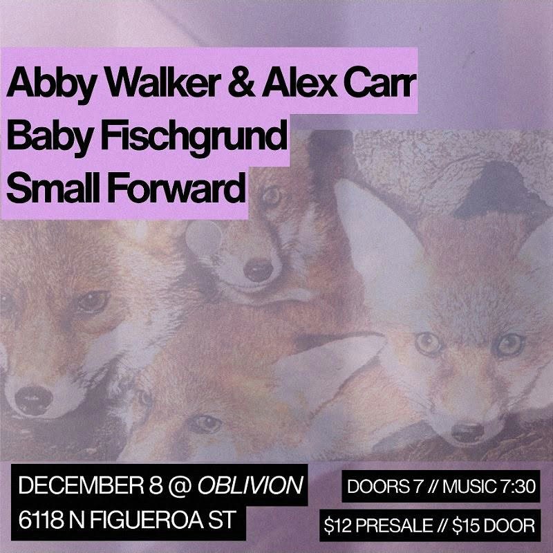 Abby Walker & Alex Carr, Baby Fischgrund, Small Forward