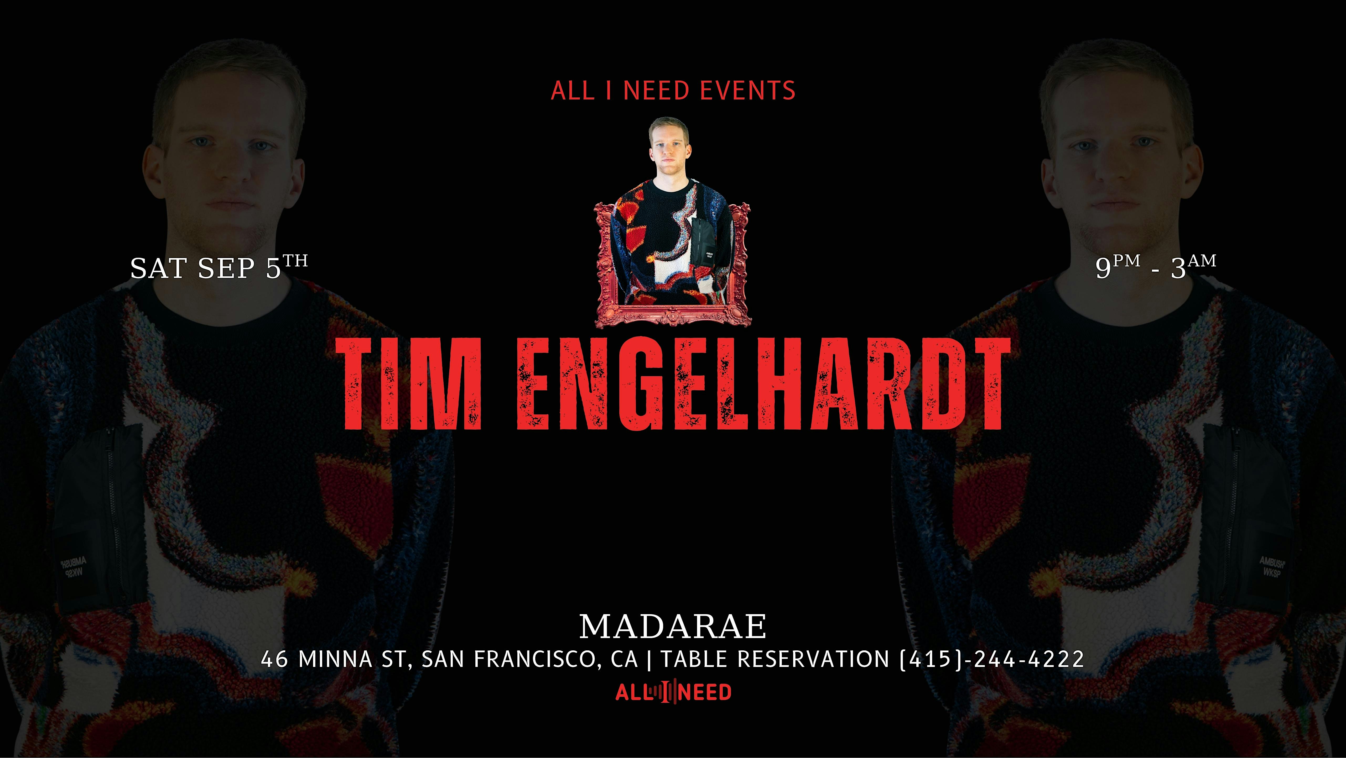 Tim Engelhardt (Melodic House & Progressive House) at MadaRae
