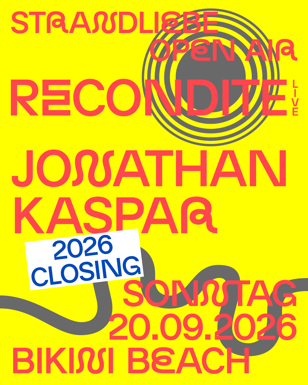 Recondite & Jonathan Kaspar - strandliebe Open Air Saison Closing