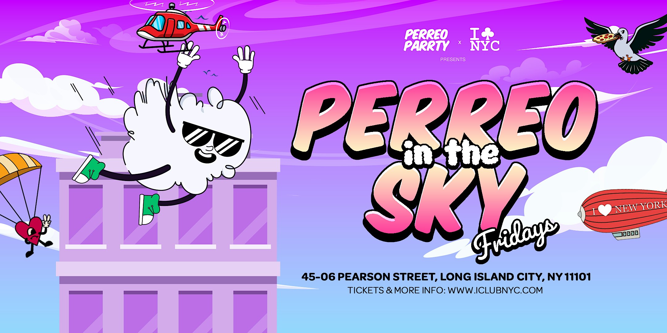 PERREO in the SKY - Latin & Reggaeton Rooftop Dance Party NEW YORK