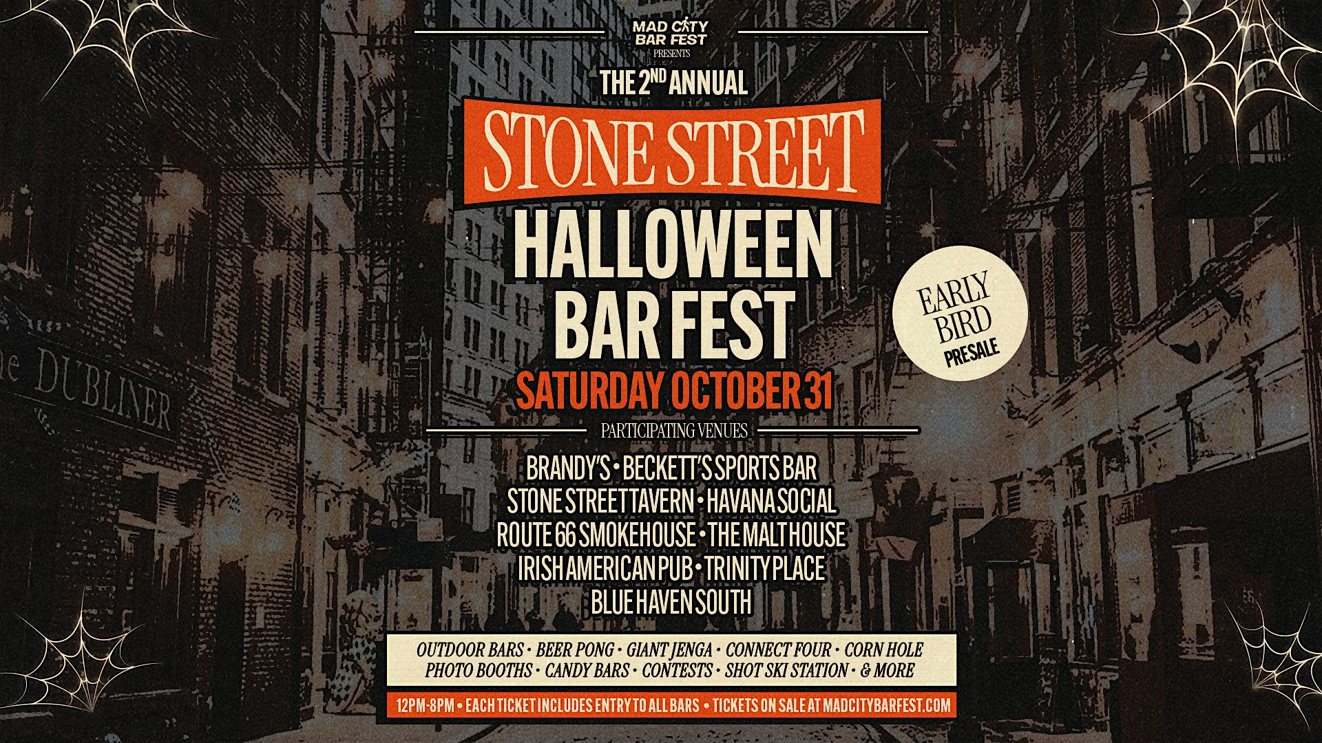 Stone Street Halloween Bar Fest