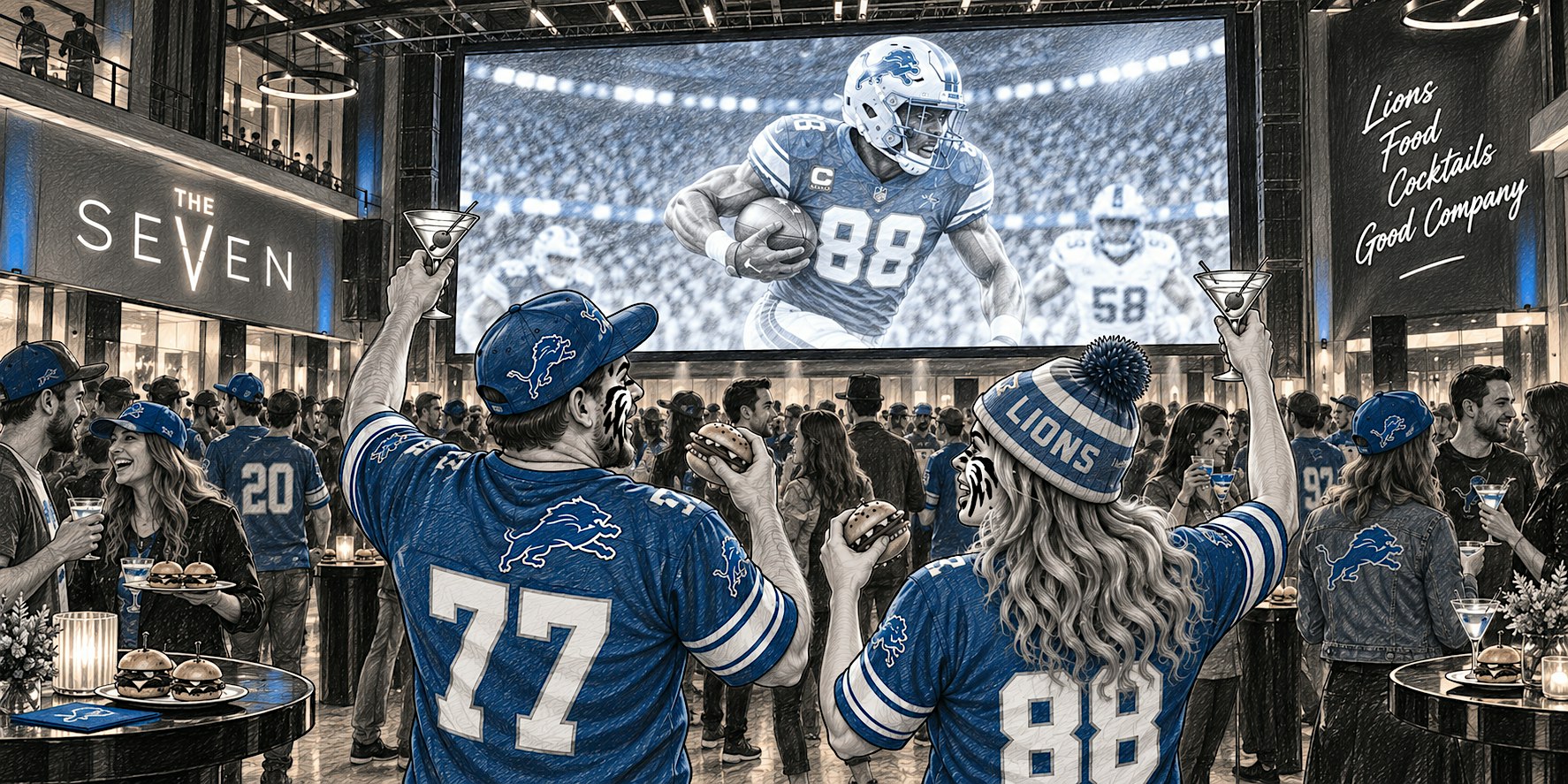 Lions Experience (Tailgate & Watch Party) | The SEVEN way