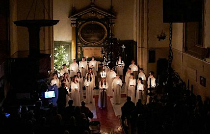 Sankta Lucia in Ulrika Eleonora - The Swedish Church