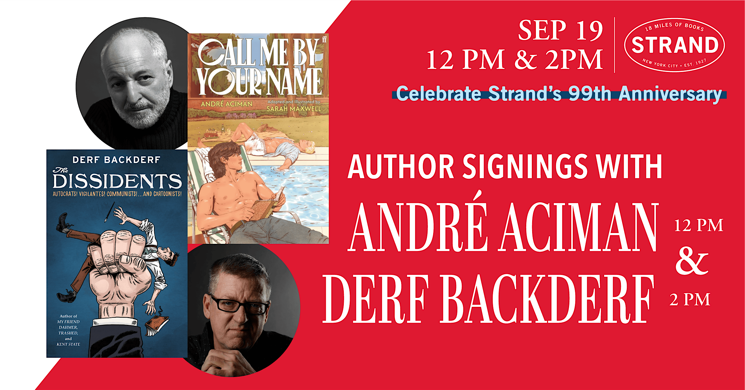 Strand Day Author Signings at Union Square
