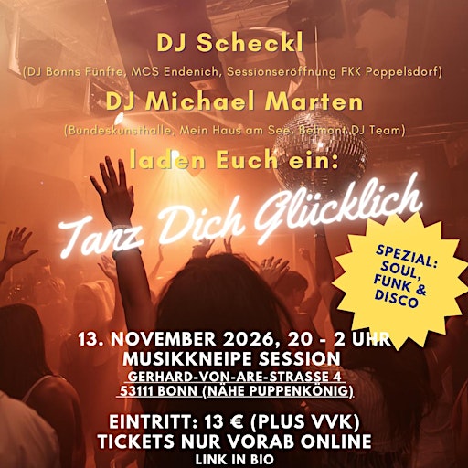 "Tanz Dich glücklich"  - Disco,Funk,Soul Special