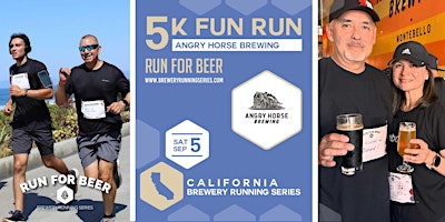5k Fun Run at Angry Horse Brewing Co | 2026 CA Brewery Running Series