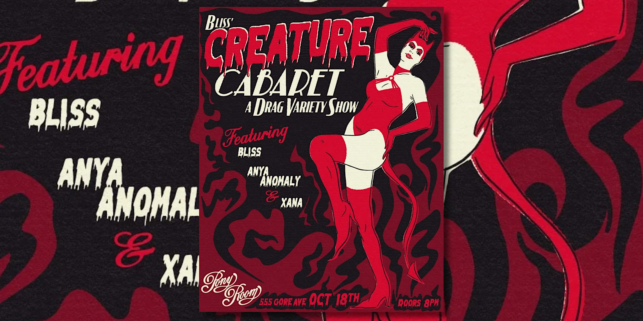 Bliss's CREATURE Cabaret ~ A Haunting Drag Variety Show