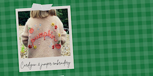 Cardigan and Jumper Embroidery