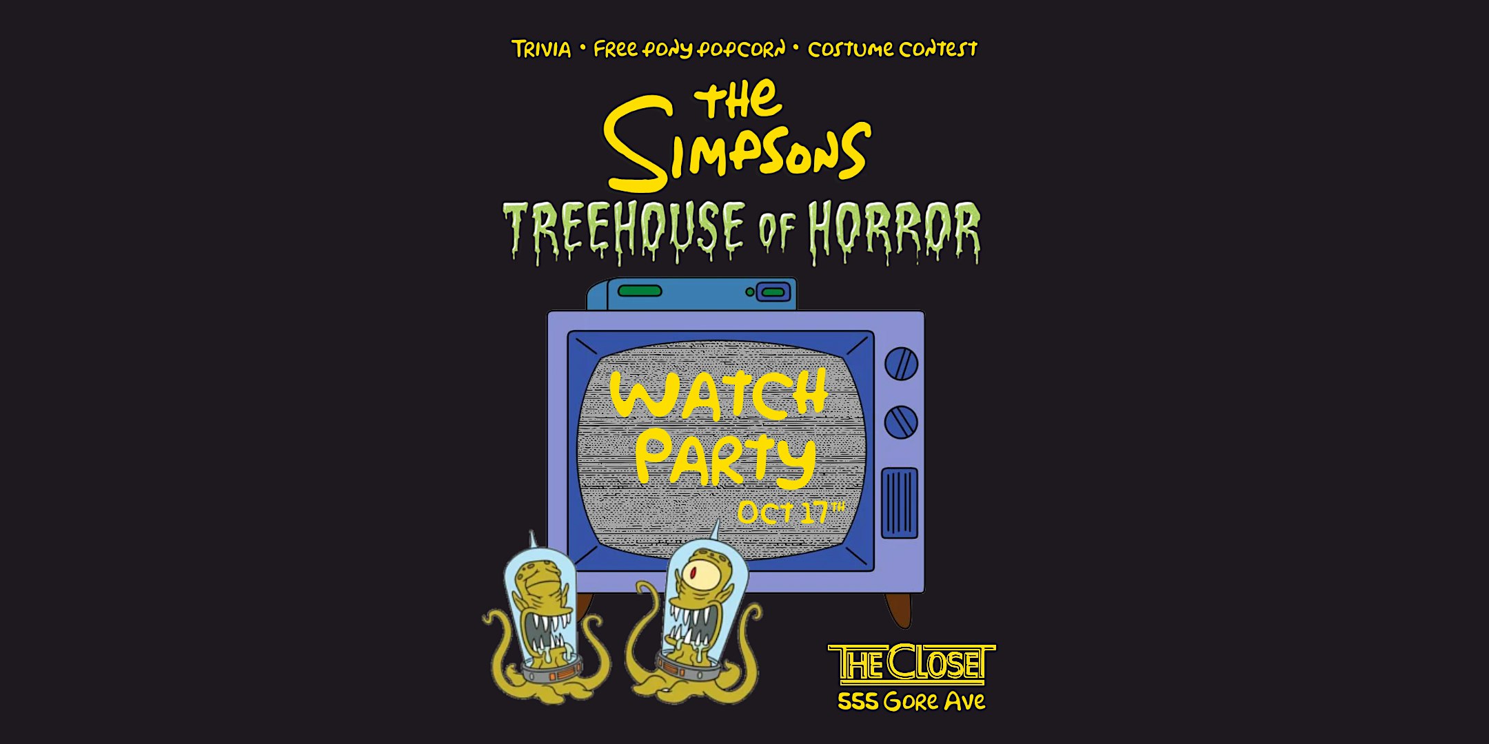 TREEHOUSE OF HORROR - Simpson's Marathon in The Closet