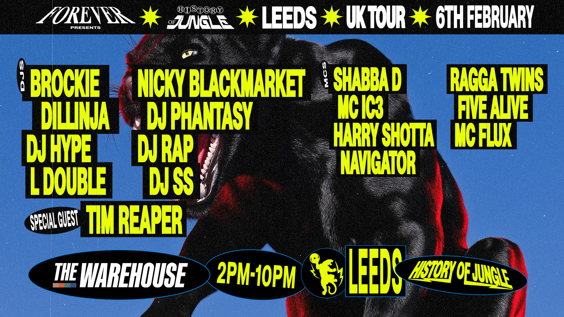 The History of Jungle: Leeds