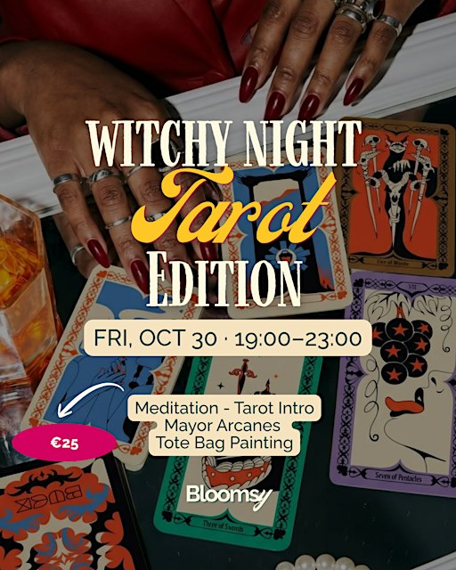 Witchy Night: Tarot & Painting