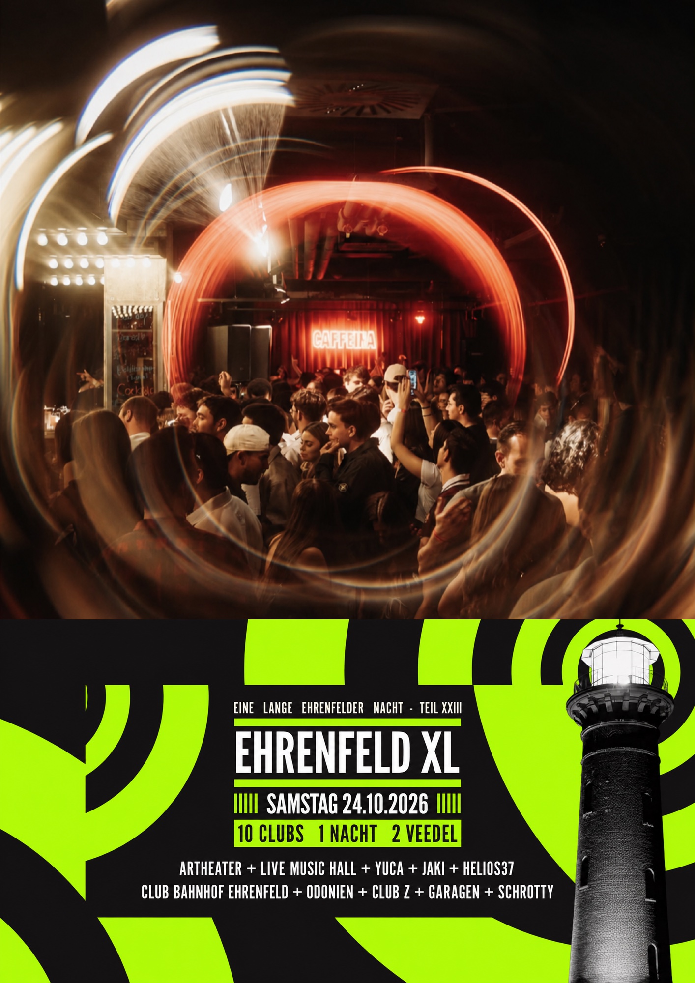 CAFFEINA presents: Reggaeton, Latin Urban & Dembow // Ehrenfeld XL