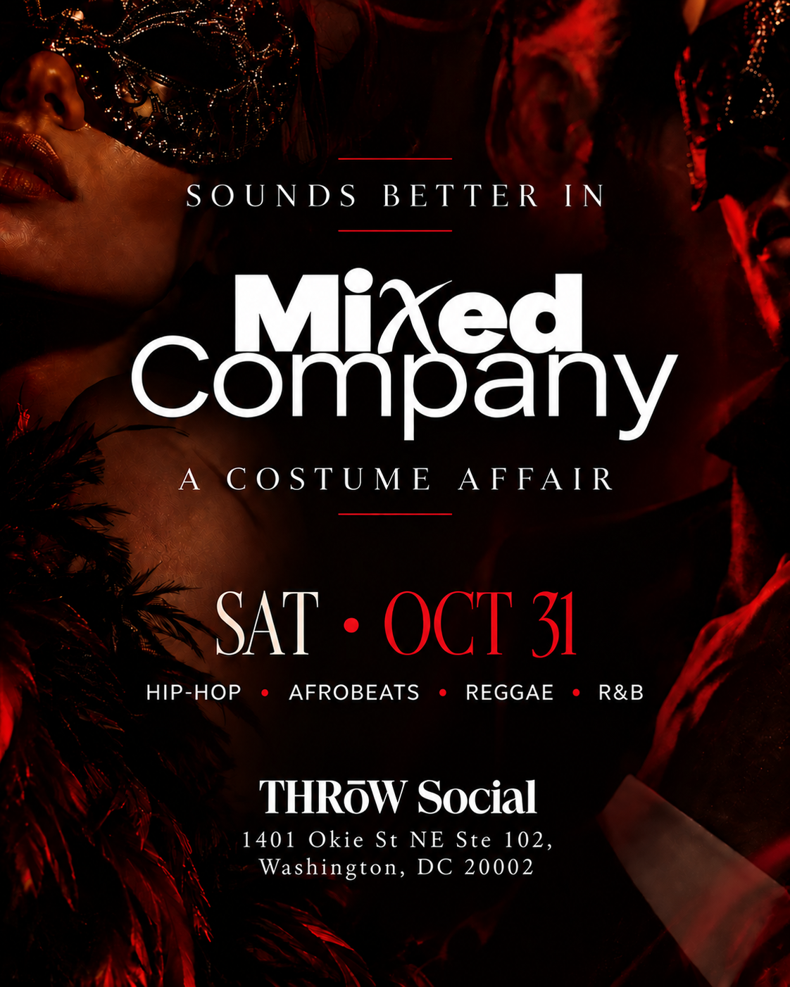 Mixed Company: A Daytime Costume Affair | Halloween at THRōW Social
