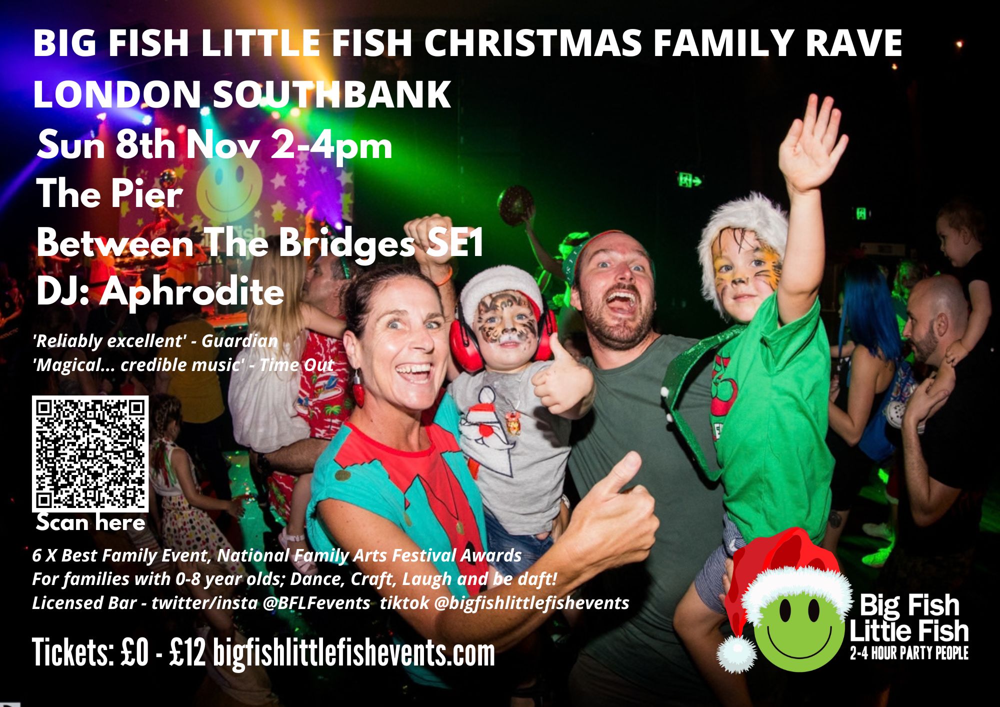 Big Fish Little Fish 'Snow Ball' Family Rave - London Southbank