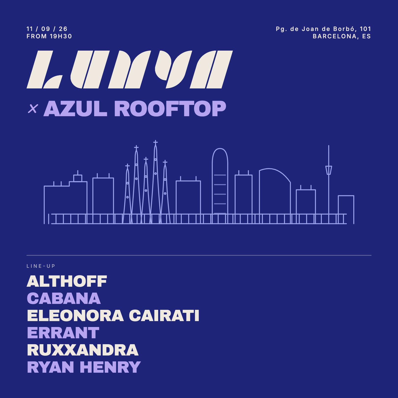 Lumya X Azul Rooftop