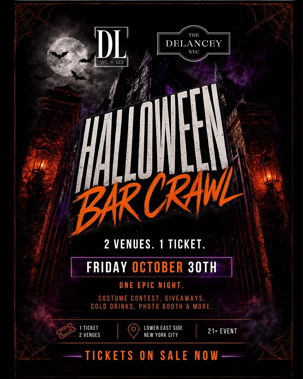 Halloween Bar Crawl