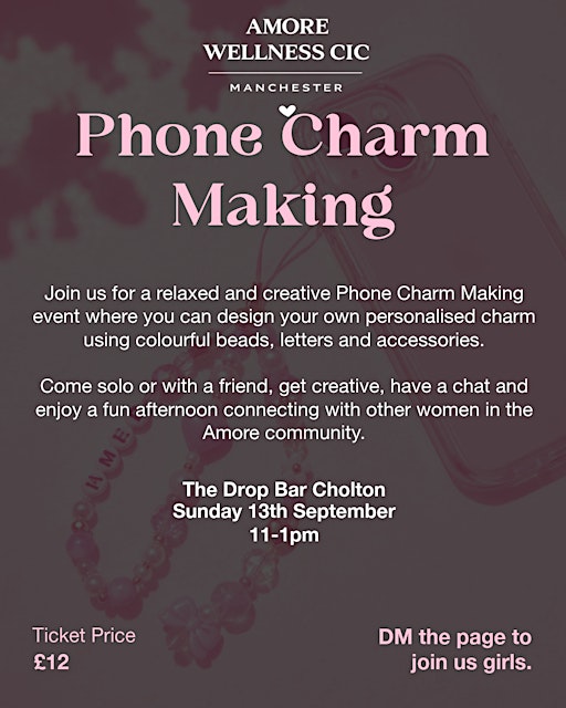 Phone charm making