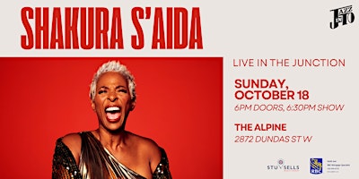 Live in the Junction: Shakura S'Aida at The Alpine