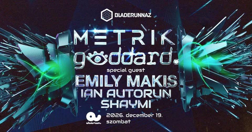 Bladerunnaz presents: Metrik & goddard.
