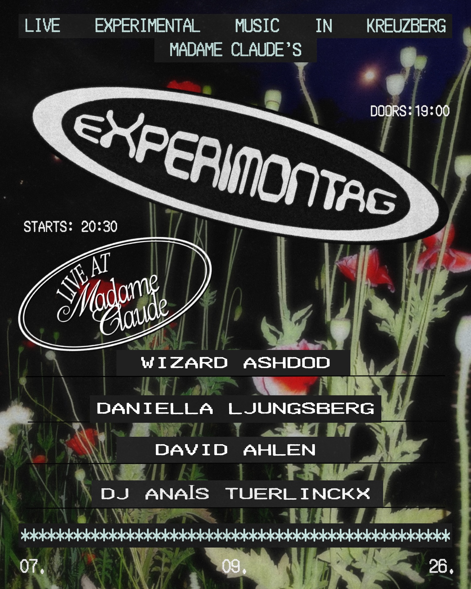 Madame Claude's Experimontag