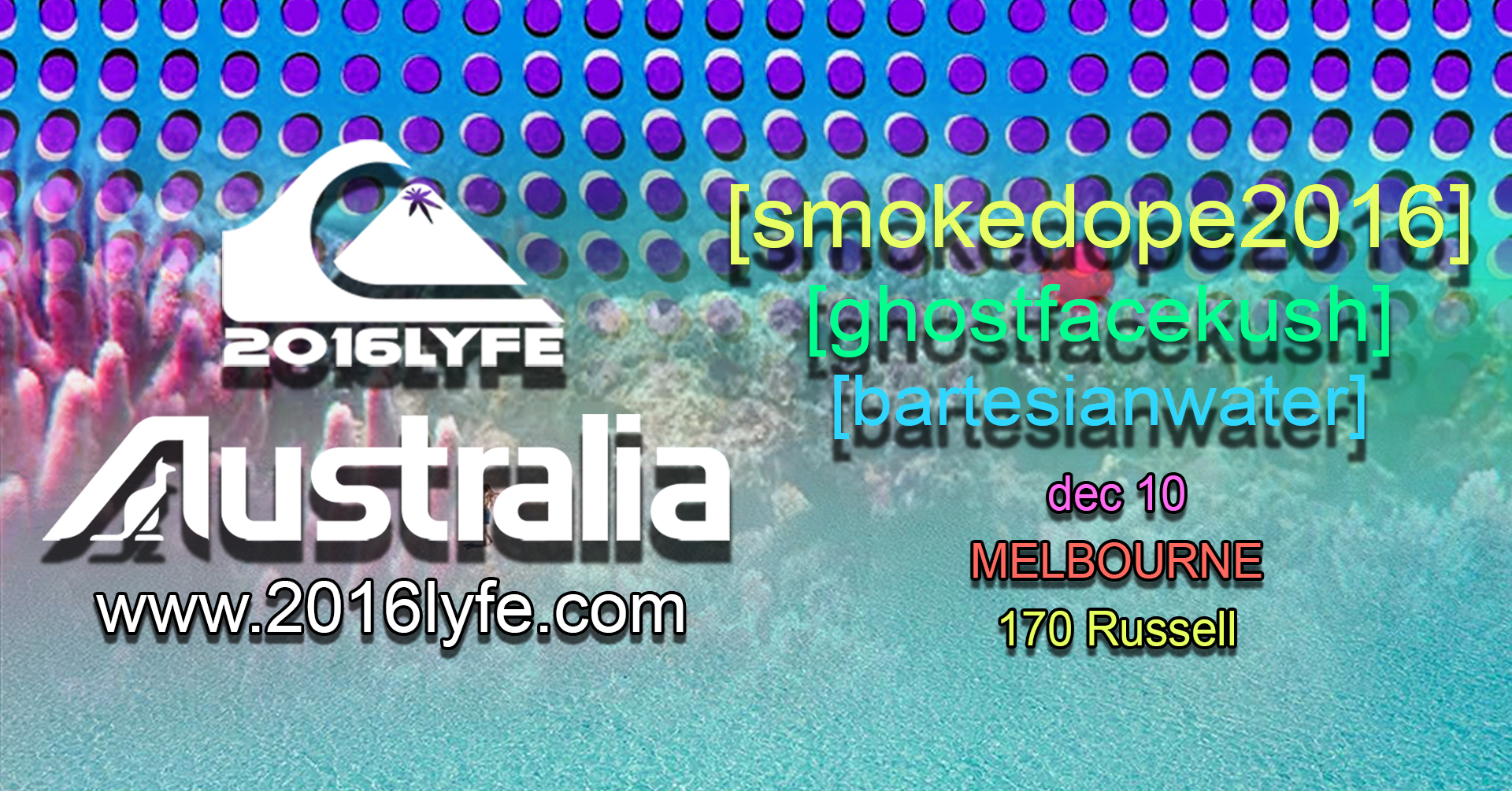 SMOKEDOPE2016 - MEL - 170 Russell