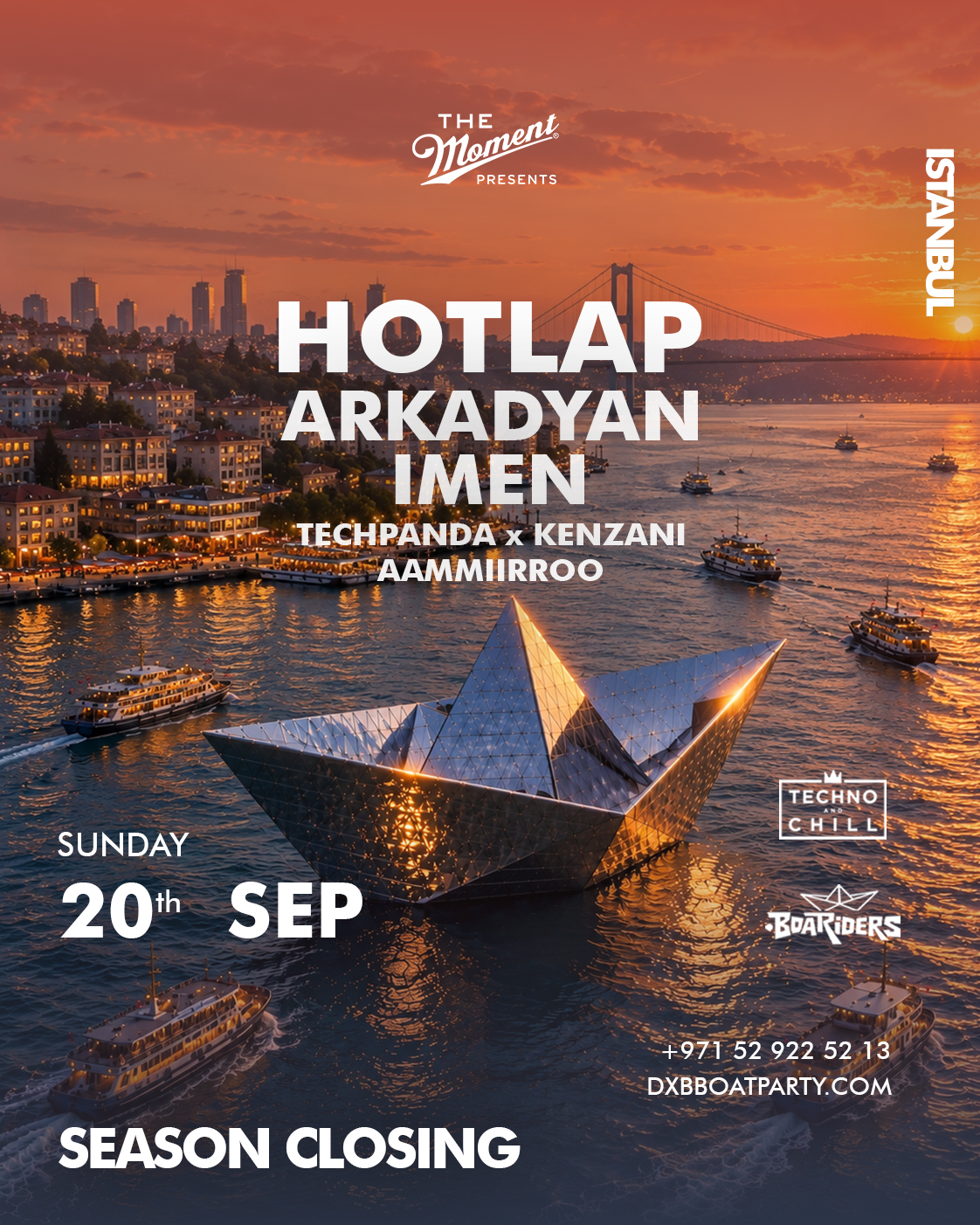 Istanbul season closing sep 20th