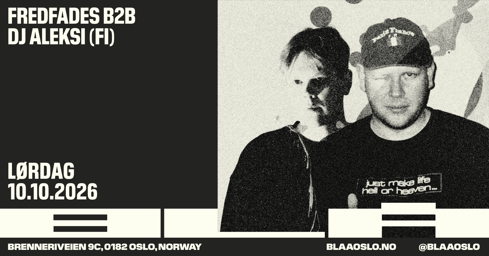 Fredfades b2b DJ Aleksi