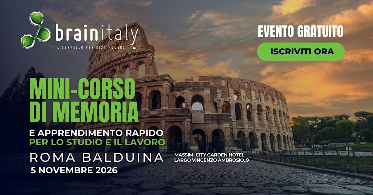CORSO DI MEMORIA - ROMA BALDUINA