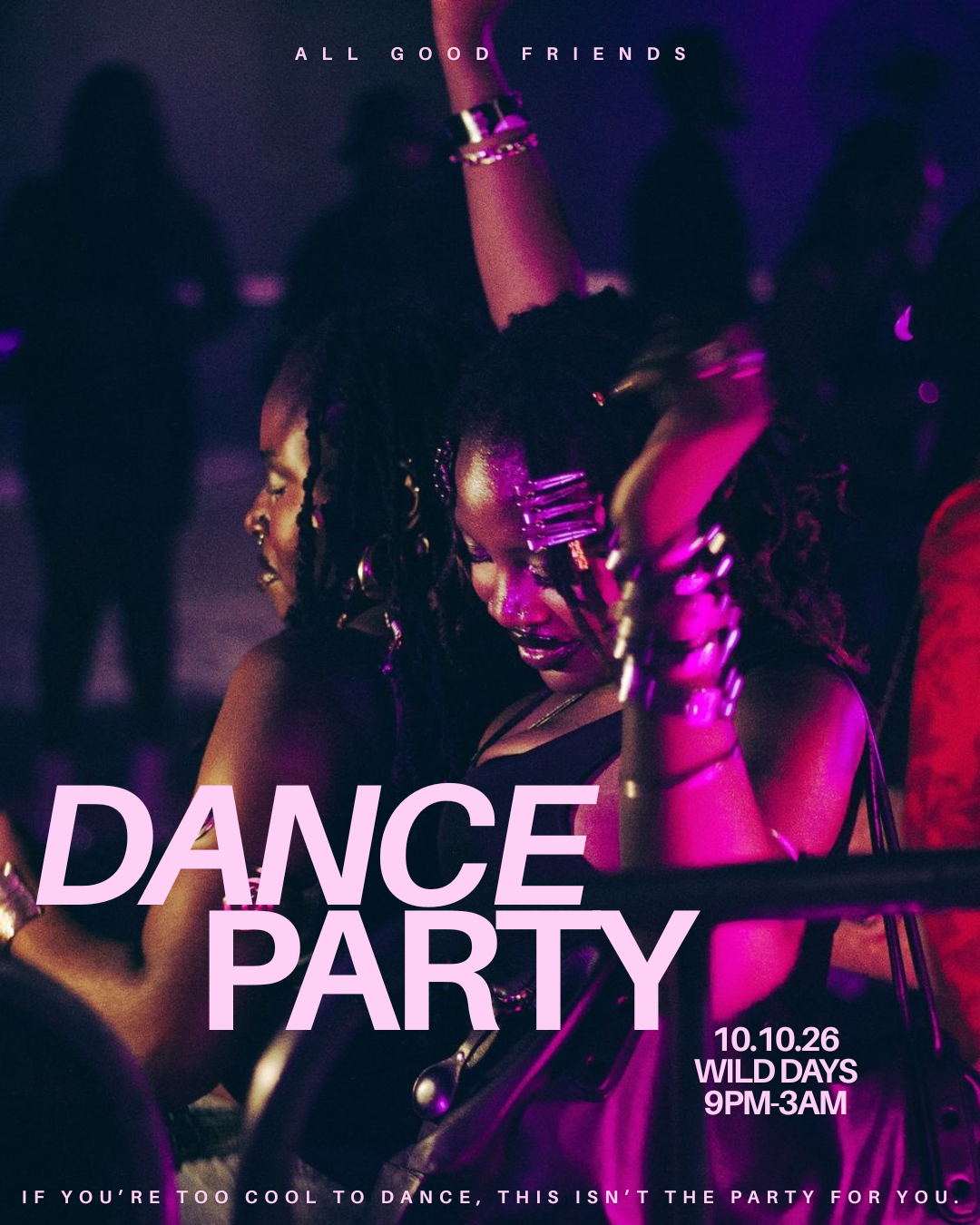 AGF DANCE PARTY @WILDDAYS ROOFTOP