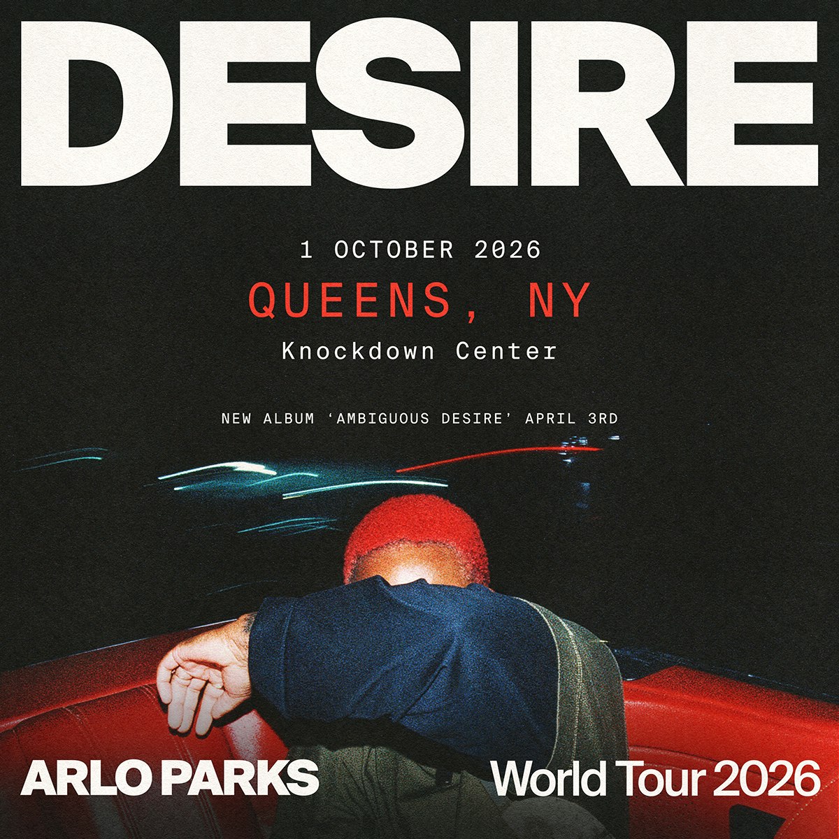 ARLO PARKS - DESIRE TOUR