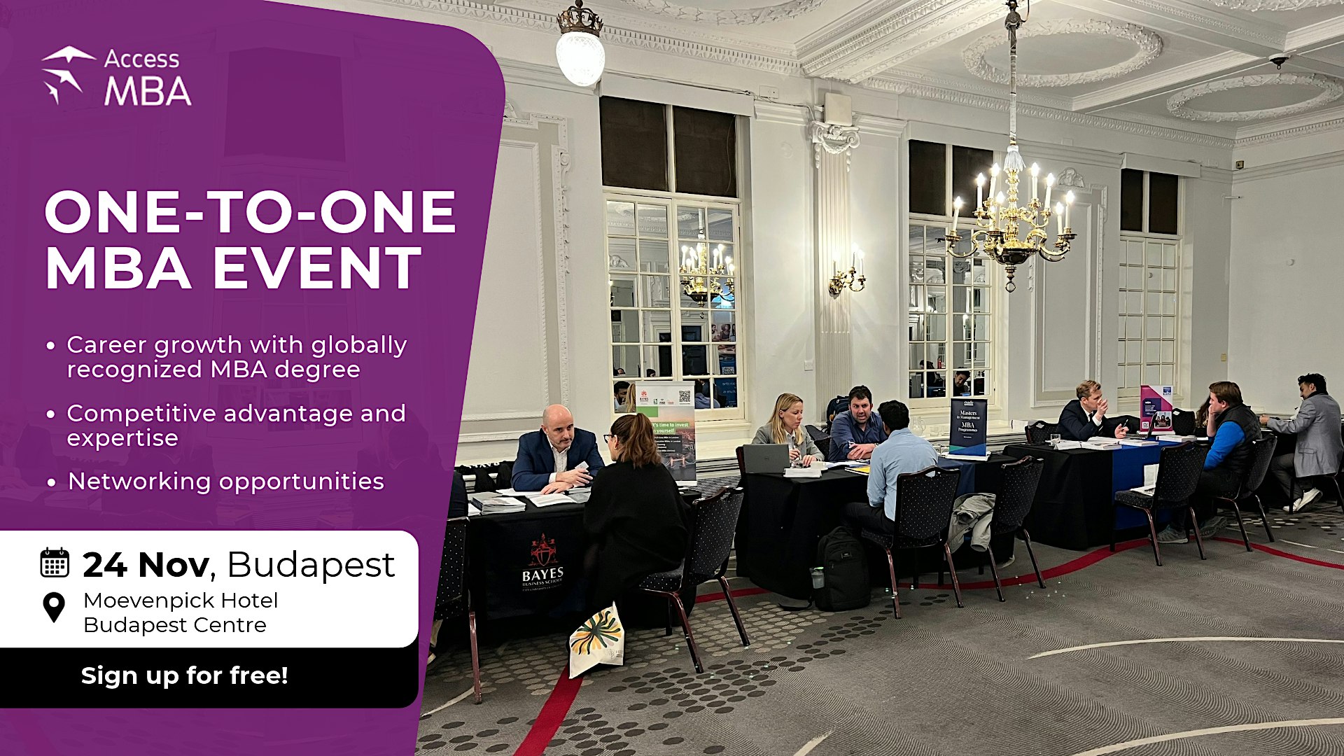 Meet Leading MBA Schools in One Place: Access MBA Budapest