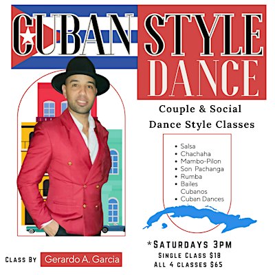 Cuban Style Salsa Saturday Class