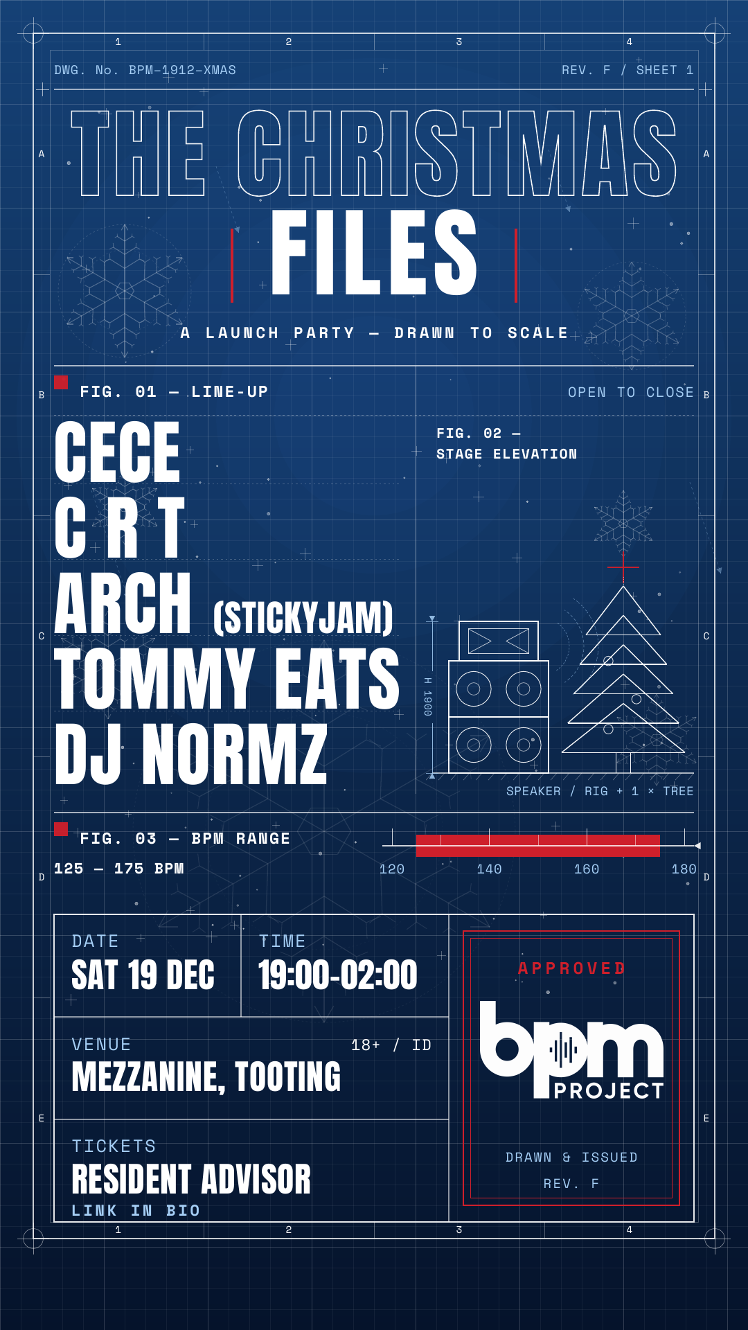 The BPM Project: THE CHRISTMAS FILES at the Mezzanine