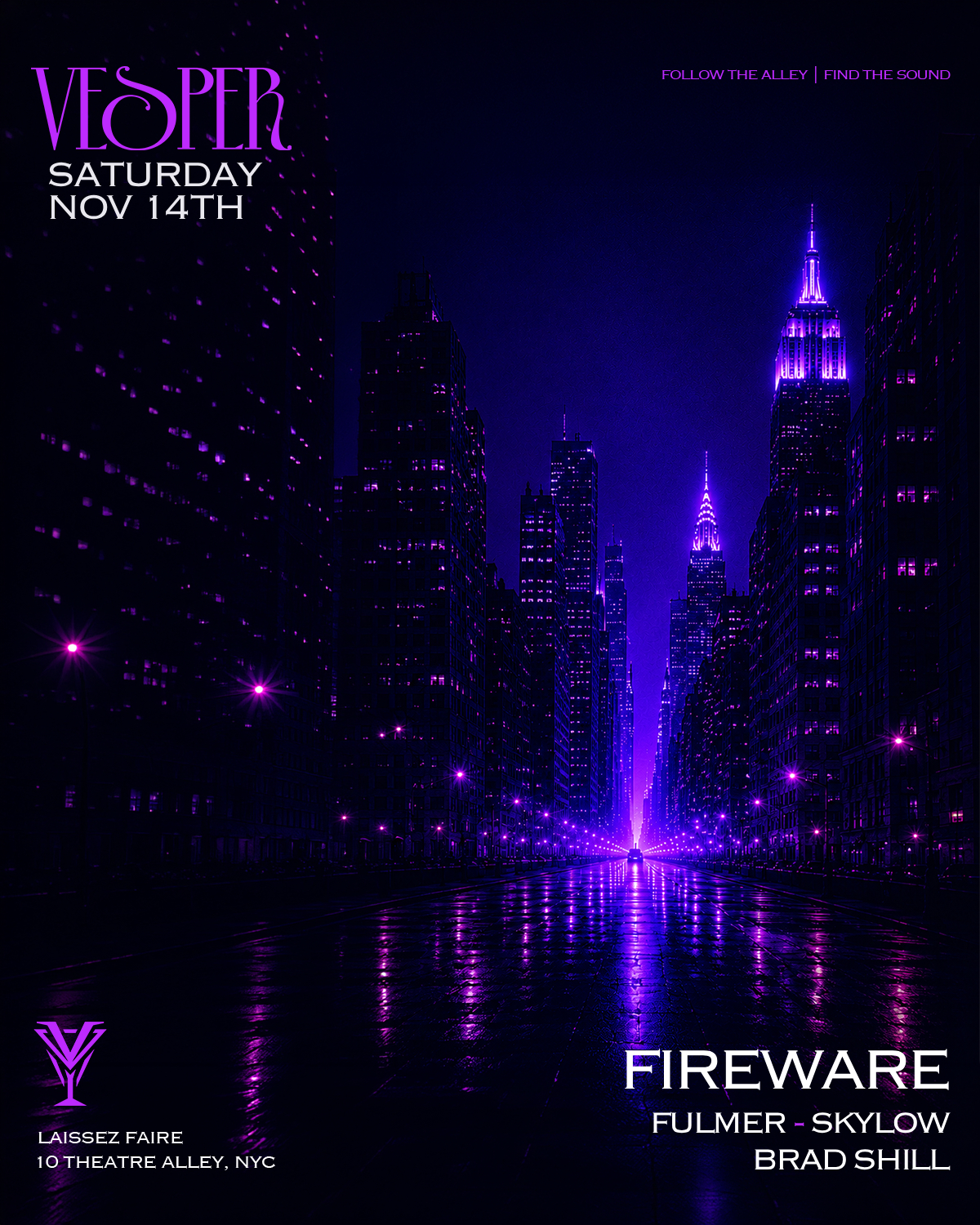 Vesper - Saturday November 14th